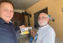 Hilton Ferreira realiza adesivaço em várias zonas de Manaus e destaca compromisso com a segurança