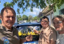 Hilton Ferreira destaca o compromisso com a segurança pública durante adesivaço em bairros de Manaus