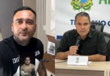 Secretário Vinícius Almeida e Sargento Salazar negam acusações de envolvimento com milícia salazar