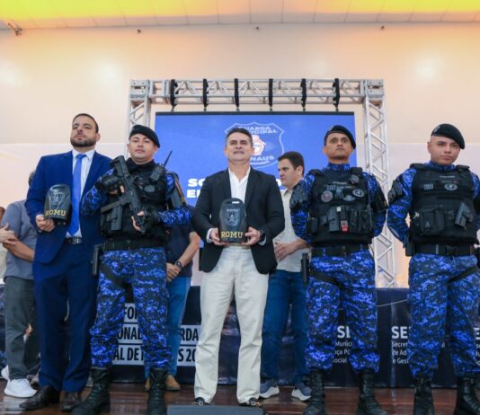 Prefeito David Almeida anuncia novo concurso e destaca fortalecimento da Guarda Municipal de Manaus