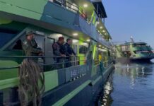 Operação da Base Arpão 2 apreende 15 quilos de drogas escondidos em embarcação no interior do Amazonas